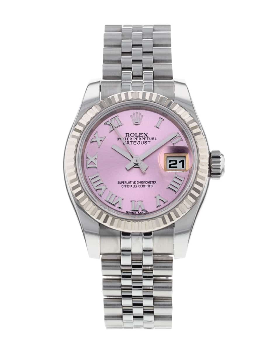 Rolex Datejust Lady Pink Roman Numeral Dial